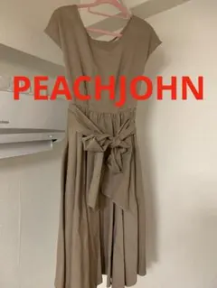 PEACH JOHN ワンピース ベージュ美品