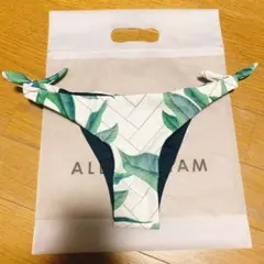 alexiastam  ボトム リーフ柄 S