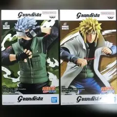 『匿名配送』ナルト Grandista はたけカカシ & 波風ミナト フィギュア