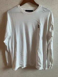 nano universe ホワイト長袖シャツ