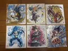 ドラゴンボール　色紙　6枚セット