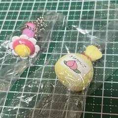 ドラえもん　ひみつ道具　きびだんご＆スモールライト　　ボールチェーンストラップ