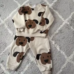 ZARA ザラベビー　セットアップ　犬