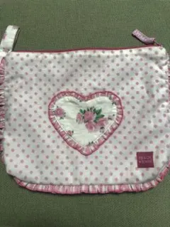 PJ  トラベル用ポーチ　ピーチジョン　ポーチ　ハート