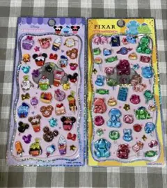 Disney PIXAR プチドロップステッカーシール 2枚セット