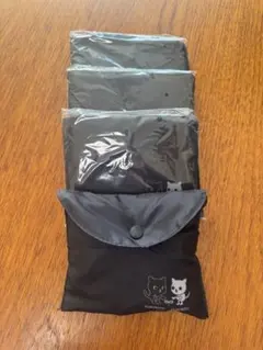 【新品・非売品】　ヤマト運輸ノベルティ　クロネコ　シロネコ　エコバック4個