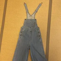 デニム　オーバーオール