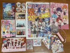 すとぷり ペンライト ファイル 新聞 缶バッジ ブロマイド はじまりの物語 本