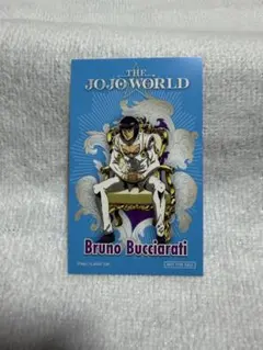 ジョジョ フォトカードブック 5部 ジョルノ ブチャラティ ジャンフェス