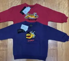 【新品タグ付き】マーキーズ　裏毛サガラトレーナー 2枚セット