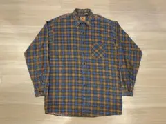 Red Oak プリントネルシャツ チェック USA製