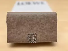 M*a様 最終値下げ！！未使用級【LOEWE】アナグラム ビジネスカードホルダー