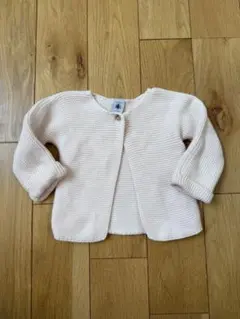 プチバトー　PETIT BATEAU カーディガン　12m/74cm