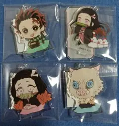 炭治郎・禰豆子×2・伊之助 アクリルスタンド 4体セット
