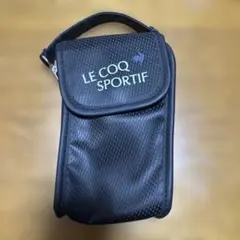 le coq sportif ゴルフ用 ポーチ ブラックのサムネイル