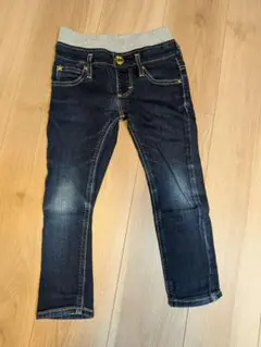 リー Lee ダークブルー デニム スリムフィット パンツ 110