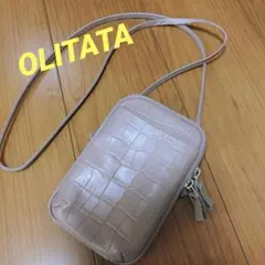 OLITATA　オリタタ 牛革　スマホショルダー