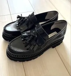 UNITED ARROWS キルトタッセル ローファー 革靴 レザー シューズのサムネイル