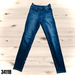 UNIQLO ユニクロ ダークブルー スキニージーンズ 3411