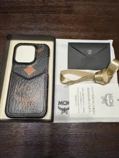 MCM iPhone 15 Pro ケース ブラック