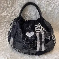 極美品✨シンクビー！ソルティードッグ ハンドバッグ パッチワーク