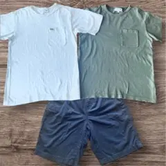 LACOSTE Tシャツ140㎝・150㎝ ・UNIQLOハーフパンツ150㎝のサムネイル