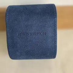 LOUIS VUITTON ルイヴィトン ネイビー スエード 時計ケースのサムネイル