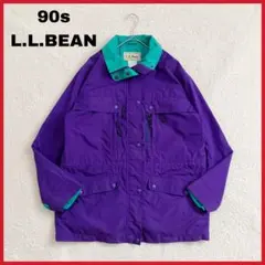 90s L.L.BEAN ナイロンジャケット アノラックパーカー バギーズ M