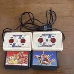 Konami Hyper Shot コントローラー 2個 カセット2本のサムネイル