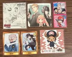 少年ジャンプ　カード　色紙　コースター　セット