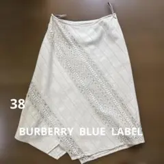 BURBERRYBLUE LABEL オフホワイトレーススカート