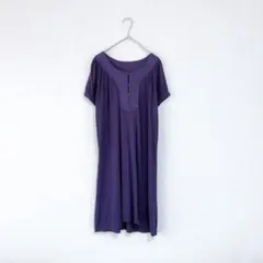 GAP／カットソーチュニック ワンピース／パープル／Ｌ