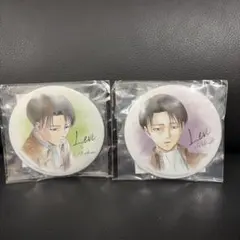 進撃の巨人 リヴァイアッカーマン 一番くじ D賞 缶バッジ