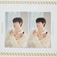 TREASURE 4周年マガジン　ジュンギュ　トレカ