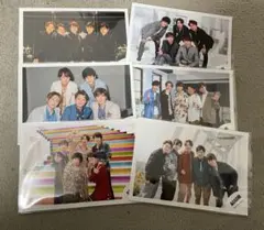 嵐 公式写真 集合写真 6枚セット 大野智 櫻井翔 松本潤 相葉雅紀 二宮和也