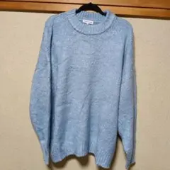 FREAK'S STORE ライトブルー ニット L