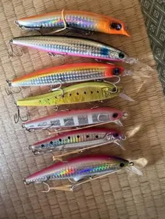 ポ*太様 ダイワ セットアッパー 125S-DR・110 6個セット レーザーイ