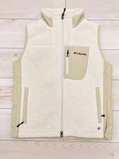 patagonia フリースベスト リバーシブル Mサイズ ホワイト Patagonia フリース ベスト ホワイト M - メルカリ