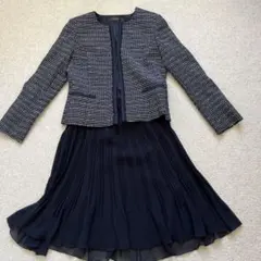 Reflect ネイビー ジャケットとスカート セット