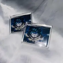 ヒロアカ アニカフェ アニメイト コロッタ アクリルブロック 緑谷