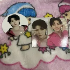 SEVENTEEN ウジ トレカ 缶バッジ