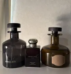 【インテリア・撮影用】ジョーマローン & ZARA HOME 空き瓶 3本セット
