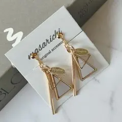 【クリップ イヤリング 】2点目-100円 ピアス 変更可 揺れる ゴールド