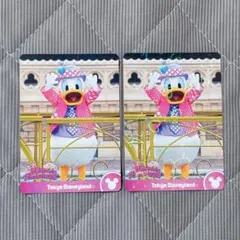 ディズニー　パルパルーザ　コレクションカード　コレカ　ドナルド