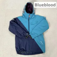 スノーボードジャケット ウェア メンズ 青 紺 バイカラー BlueBlood