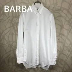BARBA バルバ Journeジャーニー　長袖シャツ ホワイト　イタリア製のサムネイル