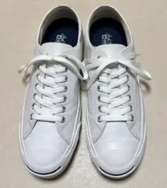 コンバース　ジャックパーセル　レザー　ホワイト　28cm