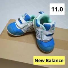New Balance 574 ベビー シューズ 11cm ブルー スニーカー