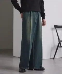 ヴィンテージメイクタックフレアデニムパンツ