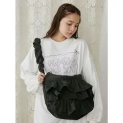 merry jenny くしゅくしゅショルダーフリルbag